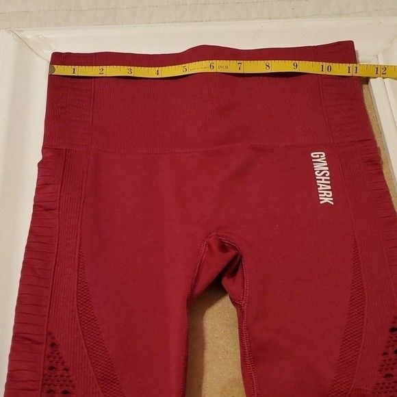 Gymshark Energy Magenta High waisted cropped athletic leggings size XS - Picture 10 of 12
